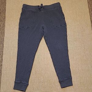 J. Crew Women's Waffle Knit Jogger -  Charcoal Grey, size Small
